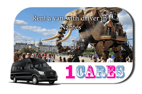 Rent a van with driver in Nantes