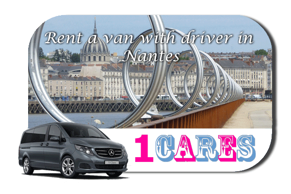 Hire a van with driver in Nantes