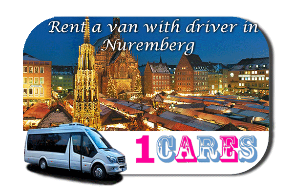 Hire a van with driver in Nuremberg