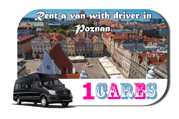 Rent a van with driver in Poznan