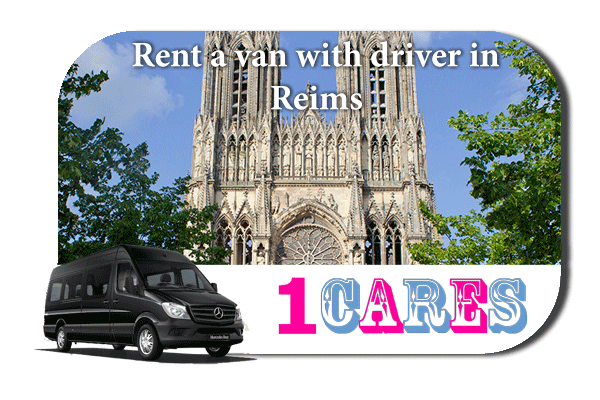Rent a van with driver in Reims