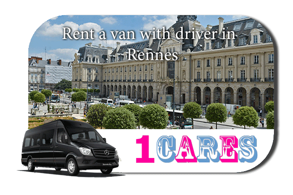 Rent a van with driver in Rennes