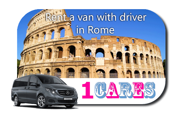 Hire a van with driver in Rome
