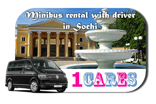 Rent a van with driver in Sochi