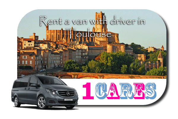 Hire a van with driver in Toulouse