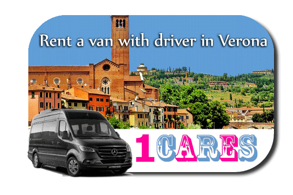 Rent a van with driver in Verona