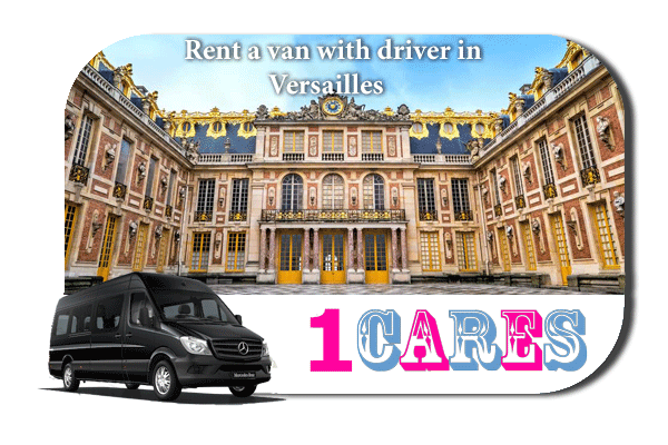 Rent a van with driver in Versailles