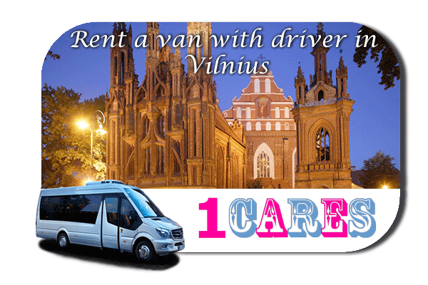Hire a van with driver in Vilnius