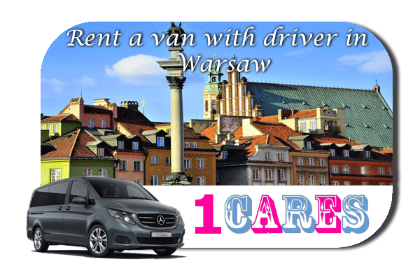 Hire a van with driver in Warsaw