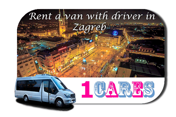 Hire a van with driver in Zagreb