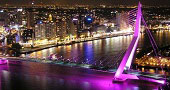 Rotterdam at night