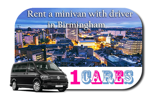 Hire a minivan with driver in Birmingham