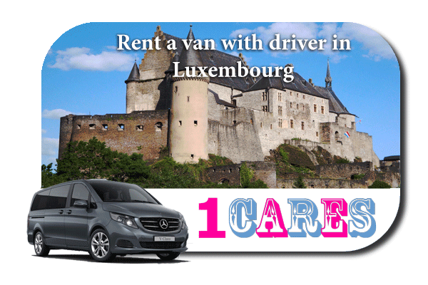 Hire a van with driver in Luxembourg