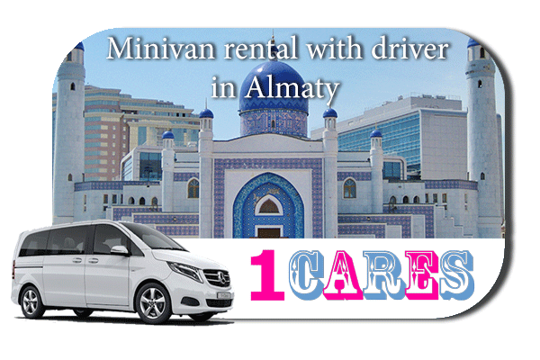 Rent a minivan with driver in Almaty