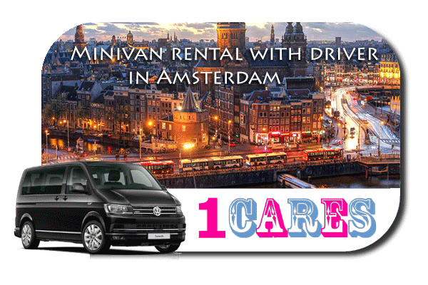 Hire a minivan with driver in Amsterdam