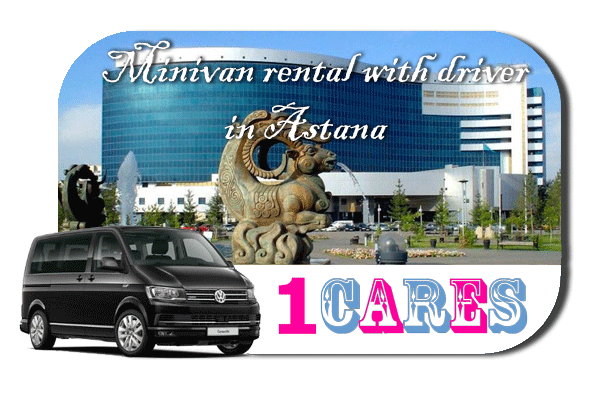 Rent a minivan with driver in Astana