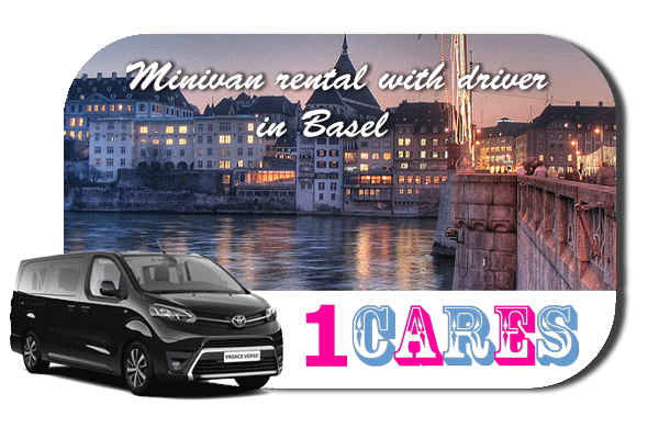 Hire a minivan with driver in Basel