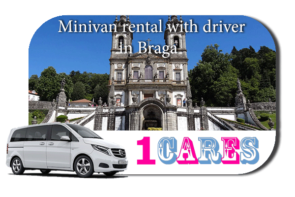 Rent a minivan with driver in Braga