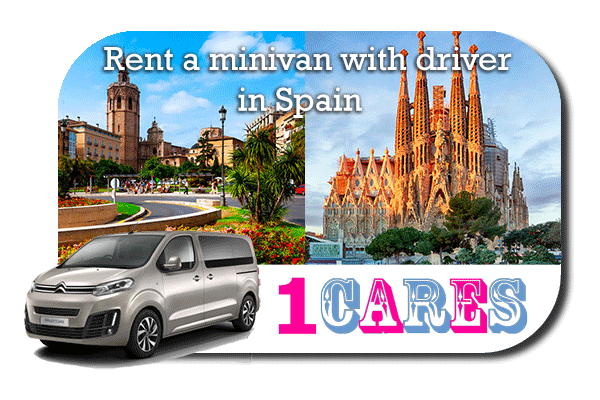 Rent a minivan with driver in Spain