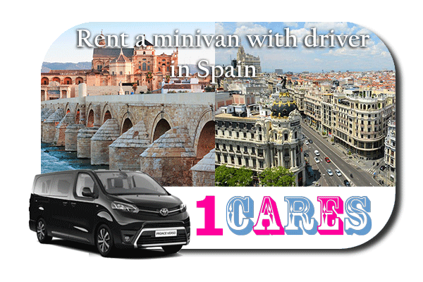 Hire a minivan with driver in Spain