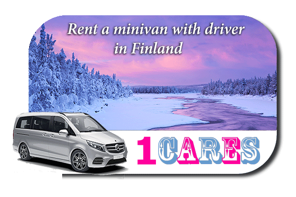 Rent a minivan with driver in Finland