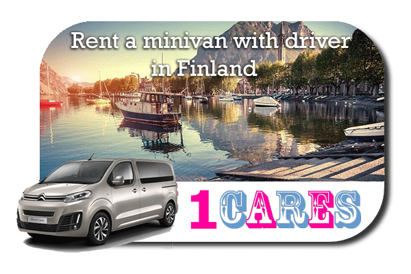 Rent a minivan with driver in Finland