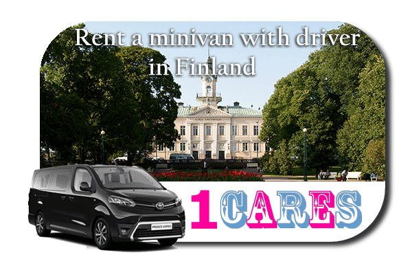 Hire a minivan with driver in Finland
