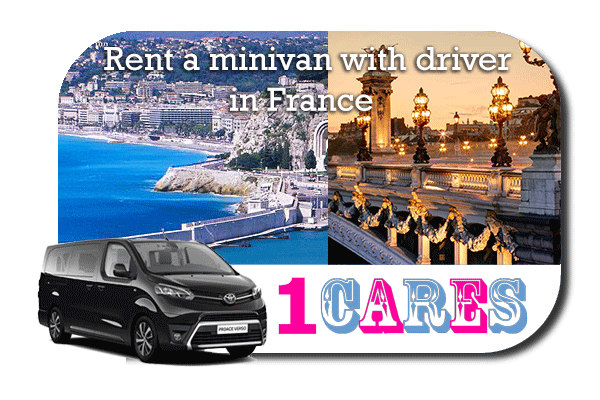 Rent a minivan with driver in France