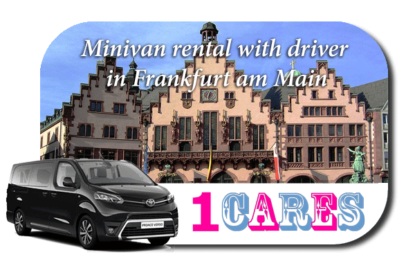 Hire a minivan with driver in Frankfurt