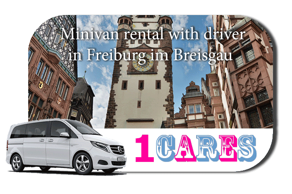 Rent a minivan with driver in Freiburg im Breisgau
