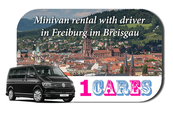 Rent a minivan with driver in Freiburg im Breisgau