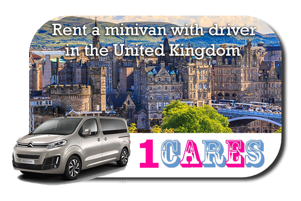 Rent a minivan with driver in the UK