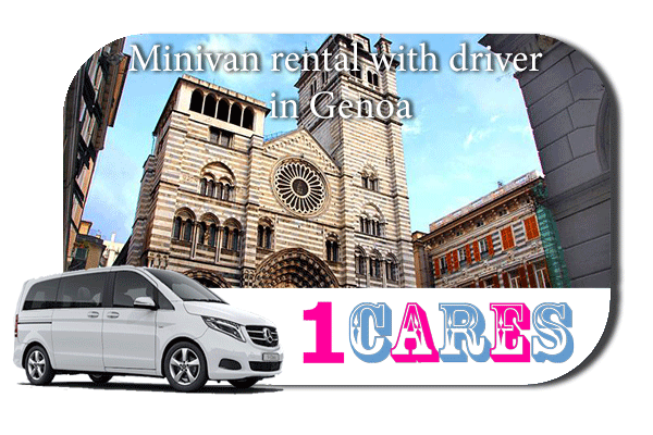 Rent a minivan with driver in Genoa