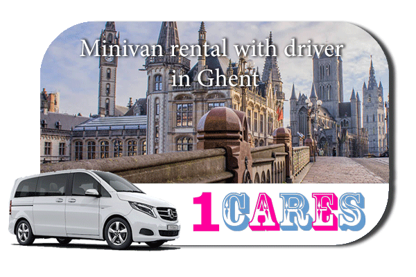 Rent a minivan with driver in Ghent