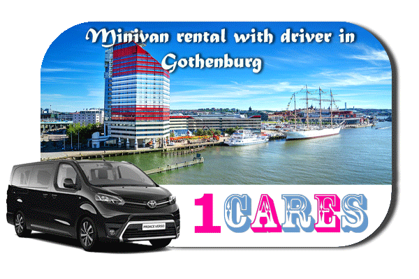 Hire a minivan with driver in Gothenburg
