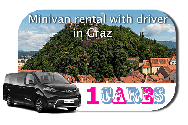 Hire a minivan with driver in Graz