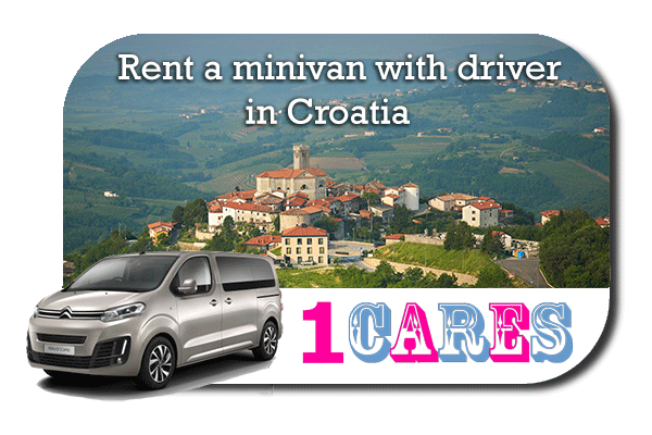 Rent a minivan with driver in Croatia