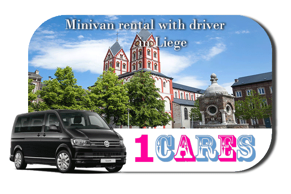 Rent a minivan with driver in Liège