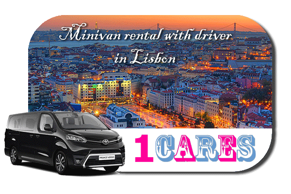 Hire a minivan with driver in Lisbon