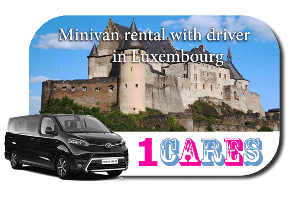 Hire a minivan with driver in Luxembourg