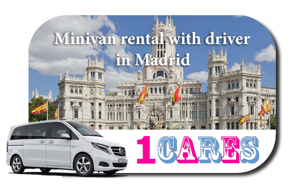 Rent a minivan with driver in Madrid