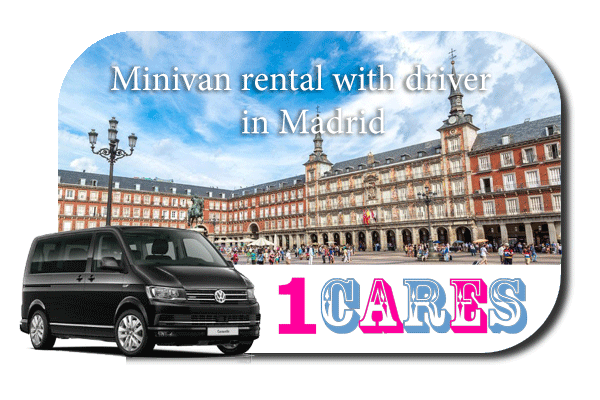 Hire a minivan with driver in Madrid