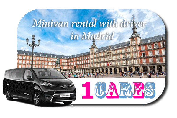 Hire a minivan with driver in Madrid