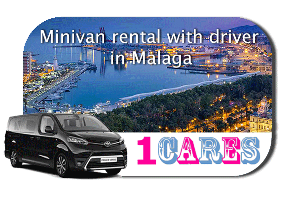 Hire a minivan with driver in Malaga