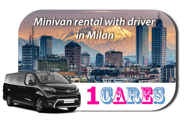 Hire a minivan with driver in Milan