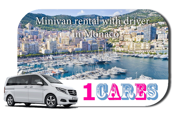 Rent a minivan with driver in Monaco