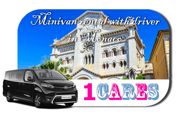 Hire a minivan with driver in Monaco
