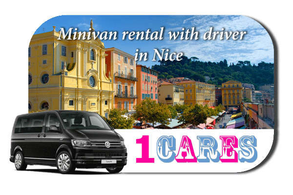 Rent a minivan with driver in Nice