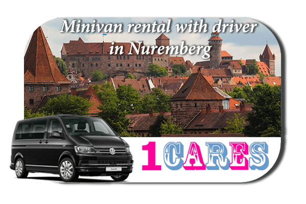 Rent a minivan with driver in Nuremberg