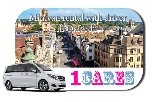 Rent a minivan with driver in Oxford